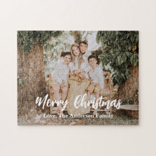 Frohe Weihnachten Foto Urlaub Puzzle