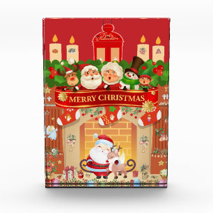 Frohe Weihnachten  Fotoblock