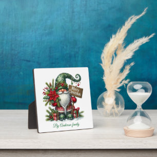 Frohe Weihnachten Fotoplatte