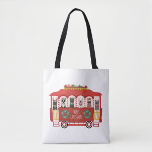Frohe Weihnachten Französisch Bulldogs Holiday Tro