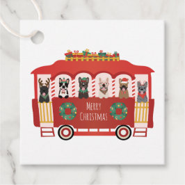 Frohe Weihnachten Französisch Bulldogs Holiday Tro Geschenkanhänger