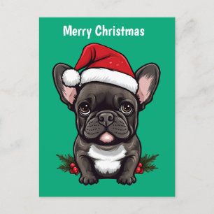 Frohe Weihnachten Französischer Bulldog