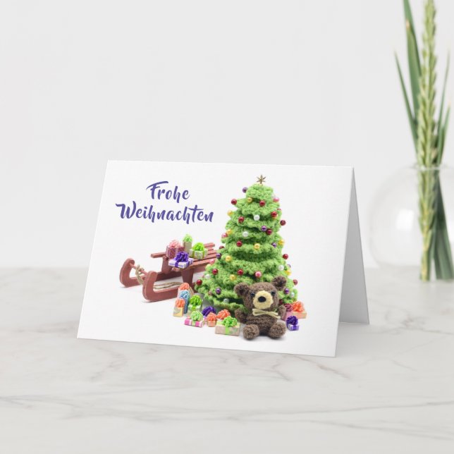 Frohe Weihnachten - Frohe Weihnachten Einladung (Vorderseite)