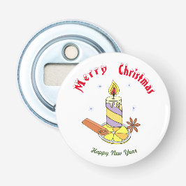 Frohe Weihnachten - Frohes Neues Jahr Flaschenöffner