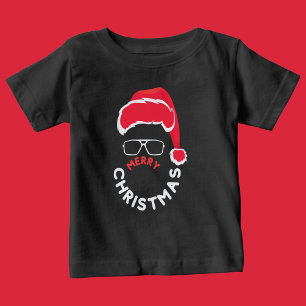 Frohe Weihnachten, Fröhlich und hell Baby T-shirt