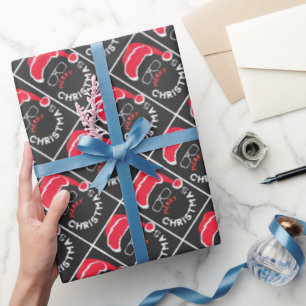 Frohe Weihnachten, Fröhlich und hell Geschenkpapier