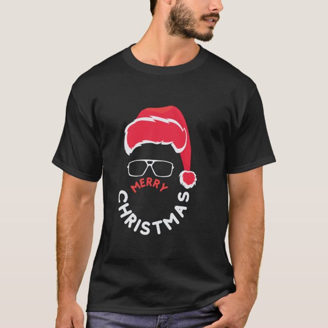 Frohe Weihnachten, Fröhlich und hell T-Shirt (Vorderseite)