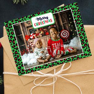 Frohe Weihnachten (fügen Sie Ihr eigenes Foto) Leo