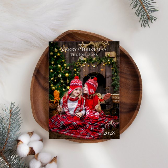 Frohe Weihnachten Fügen Sie Ihr eigenes Foto Weihn (Von Creator hochgeladen)