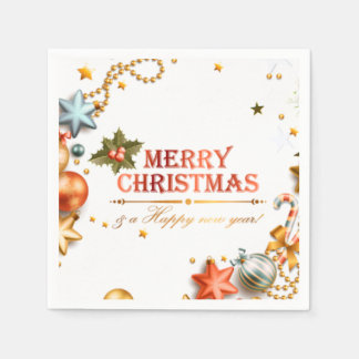 Frohe Weihnachten für alle Serviette