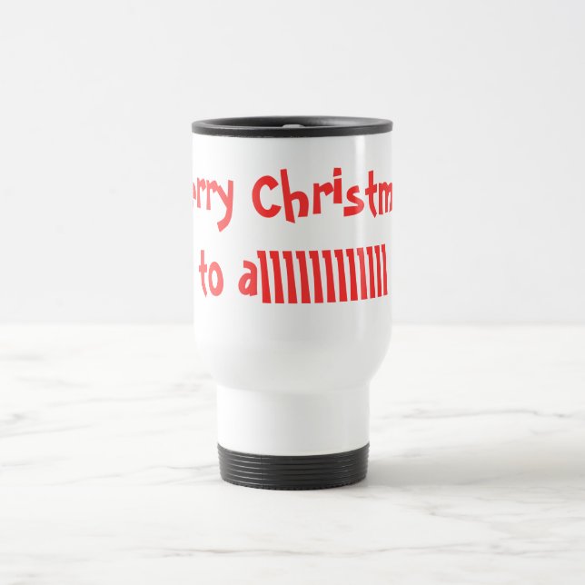 "Frohe Weihnachten für alle" Tasse (Mittel)