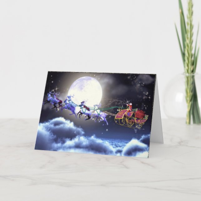 Frohe Weihnachten für alle und für alle eine gute  (Vorderseite)