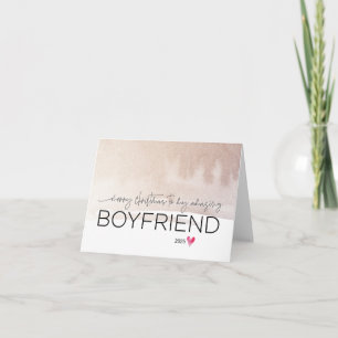 Frohe Weihnachten für Boyfriend von Girlfriend Xma Karte