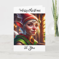 Frohe Weihnachten für dich | Adorable Elf