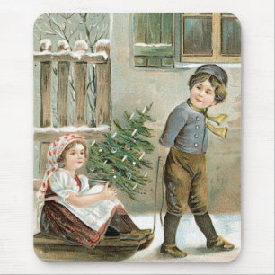 Frohe Weihnachten für dich! Mousepad