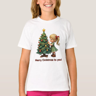 Frohe Weihnachten für Dich! Weihnachts-T-Shirt für T-Shirt