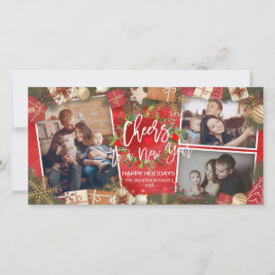 Frohe Weihnachten für ein Neujahrsfest-Foto