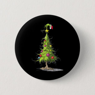 Frohe Weihnachten für Frauen und Männer Button