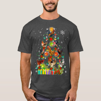 Frohe Weihnachten für Hühnerbaum Ugly Weihnachtsma T-Shirt