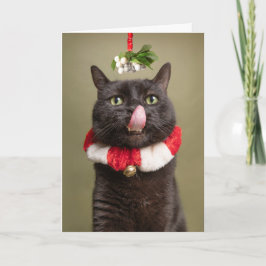 Frohe Weihnachten für jeden Cat unter Mistletoe mi