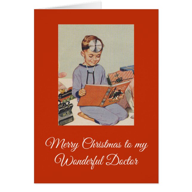 Frohe Weihnachten für meinen wunderbaren Arzt (Vorne)