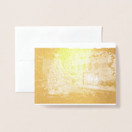 Frohe Weihnachten für Sie und Ihre Foil Card Folienkarte