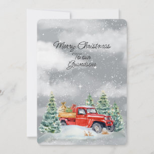 Frohe Weihnachten für unseren Enkel