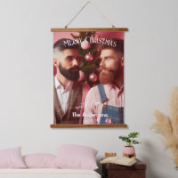 Frohe Weihnachten Gay Retro Rosa | Benutzerdefinie