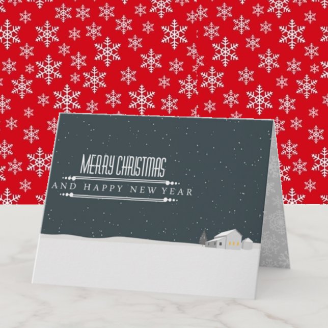 Frohe Weihnachten geklappte Grußkarte Karte (Von Creator hochgeladen)