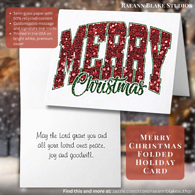 Frohe Weihnachten geklappte Weihnachtskarte (Von Creator hochgeladen)