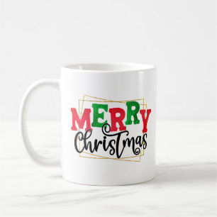 Frohe Weihnachten Gerahmt Design-80716 Kaffeetasse