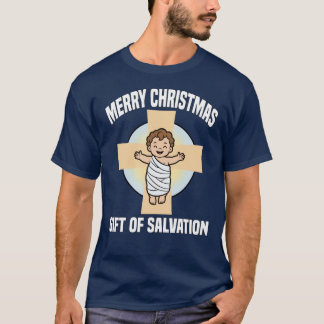 FROHE WEIHNACHTEN GESCHENK DER ERLÖSUNG Ba Geschen T-Shirt