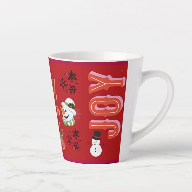 Frohe Weihnachten Geschenk Milchtasse (Rechts)