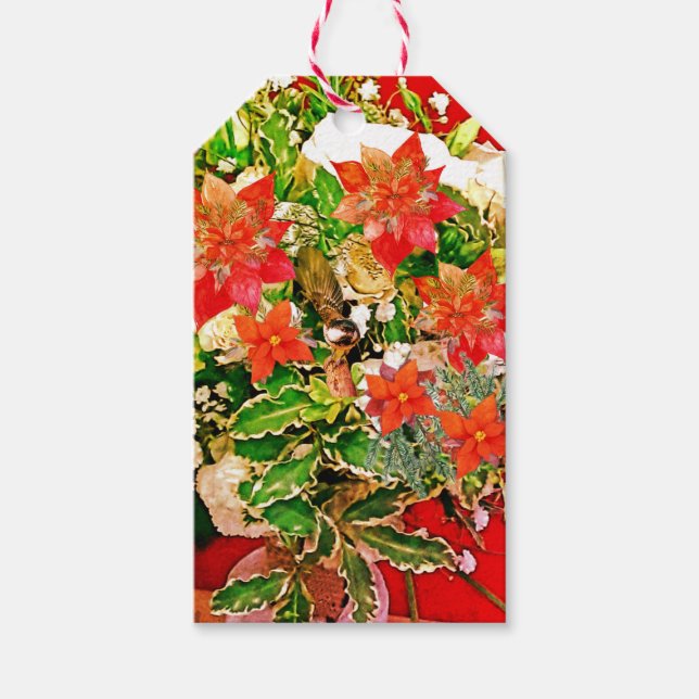 Frohe Weihnachten! Geschenkanhänger (Vorderseite)