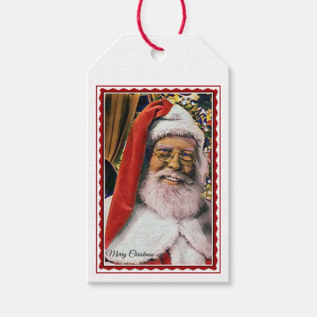 Frohe Weihnachten! - Geschenkanhänger (Vorderseite)