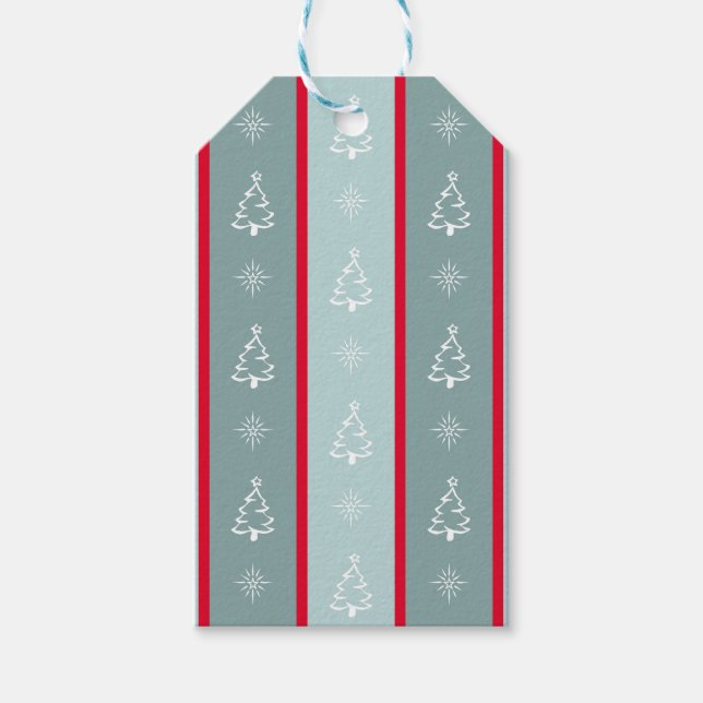 Frohe Weihnachten Geschenkanhänger (Vorderseite)