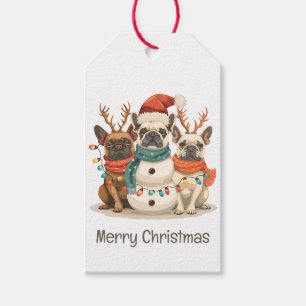 Frohe Weihnachten Geschenkanhänger