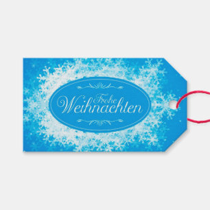 Frohe Weihnachten Geschenkanhänger