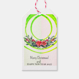 Frohe Weihnachten! Geschenkanhänger