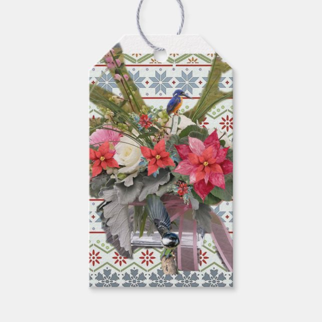 Frohe Weihnachten! Geschenkanhänger (Vorderseite)