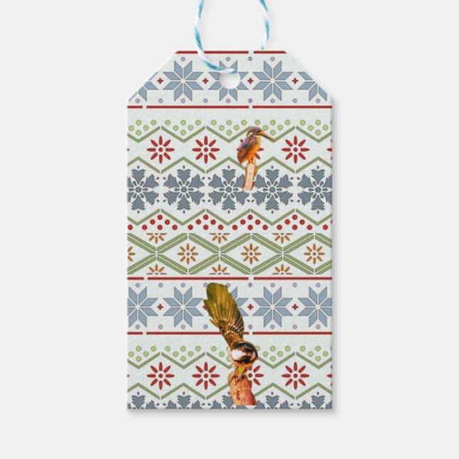 Frohe Weihnachten! Geschenkanhänger (Vorderseite)