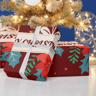 Frohe Weihnachten Geschenkpapier