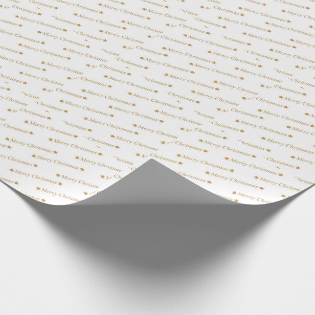 Frohe Weihnachten Geschenkpapier (Ecke)