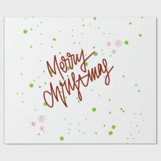 Frohe Weihnachten Geschenkpapier