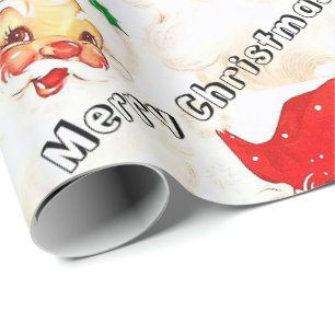 Frohe Weihnachten Geschenkpapier Vintage Weihnacht