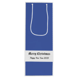Frohe Weihnachten! Geschenktüte Für Weinflaschen