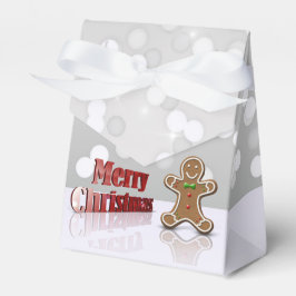 Frohe Weihnachten Gingerbread Man Geschenkschachtel