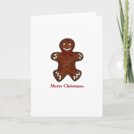 Frohe Weihnachten Gingerbread Mann Cookie Holiday