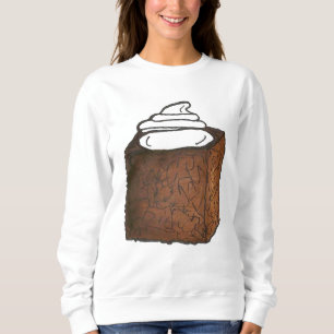 Frohe Weihnachten Gingerbrot Kuchen Holiday Backen Sweatshirt
