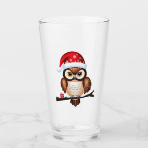 Frohe Weihnachten Glas